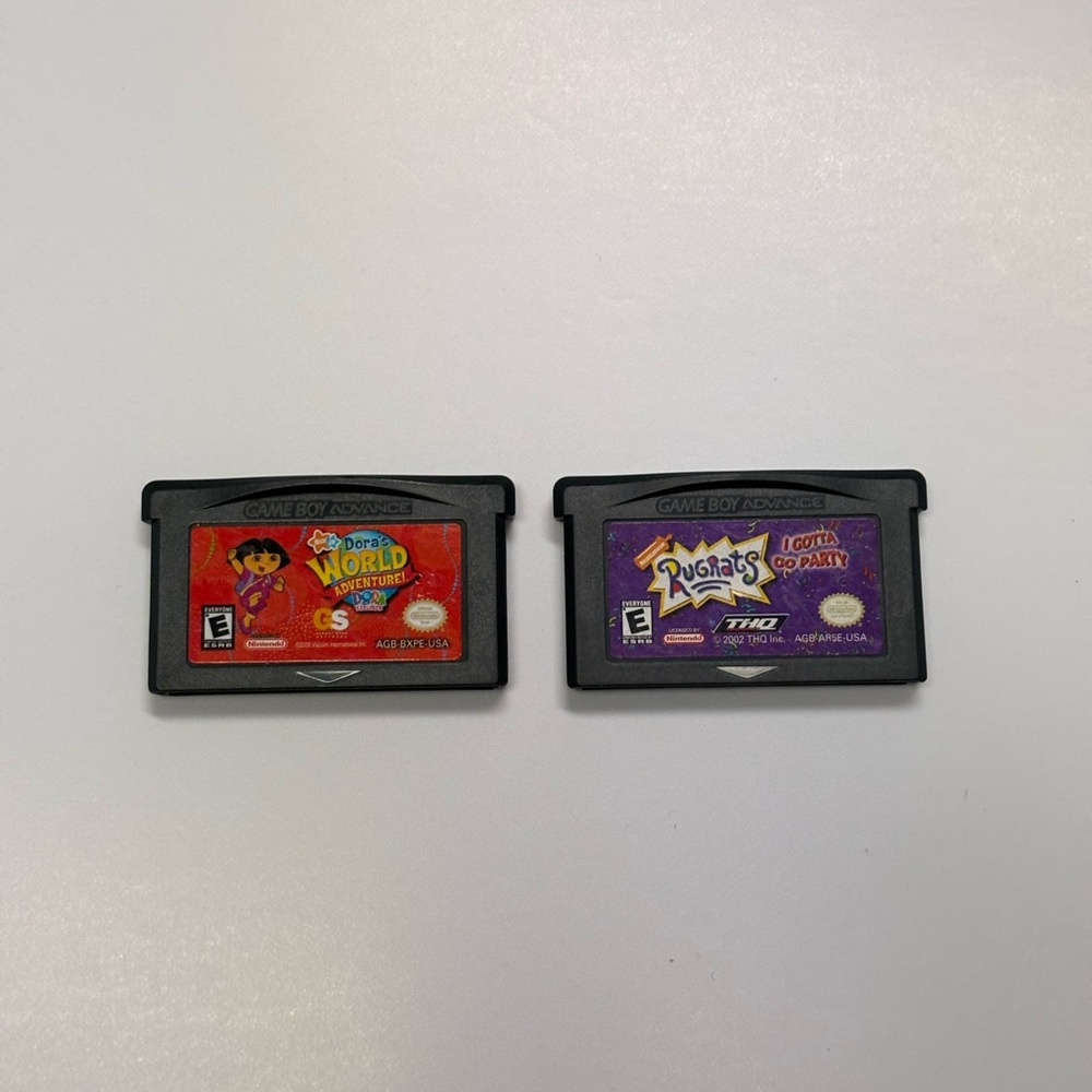 2 Gameboy Advance Games